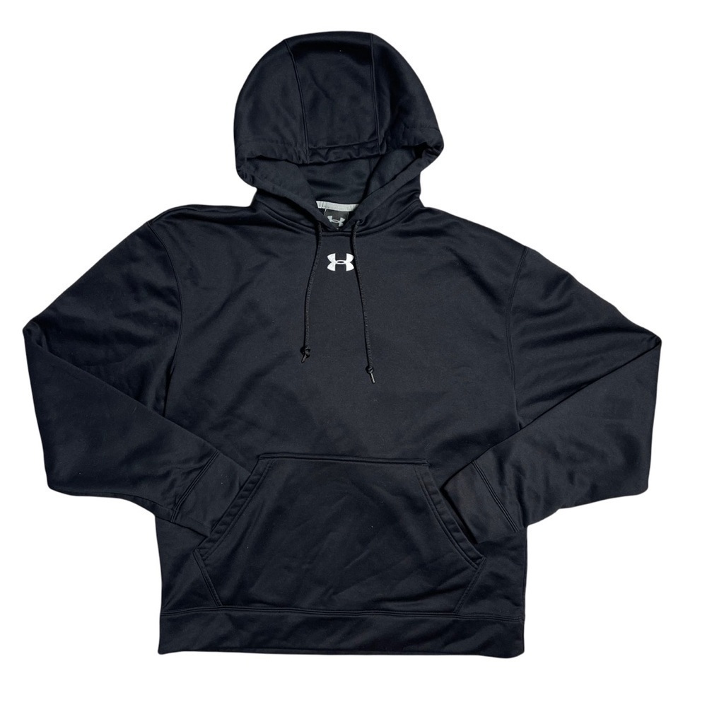 Under Armour Black Unisex Hooded Pullover M